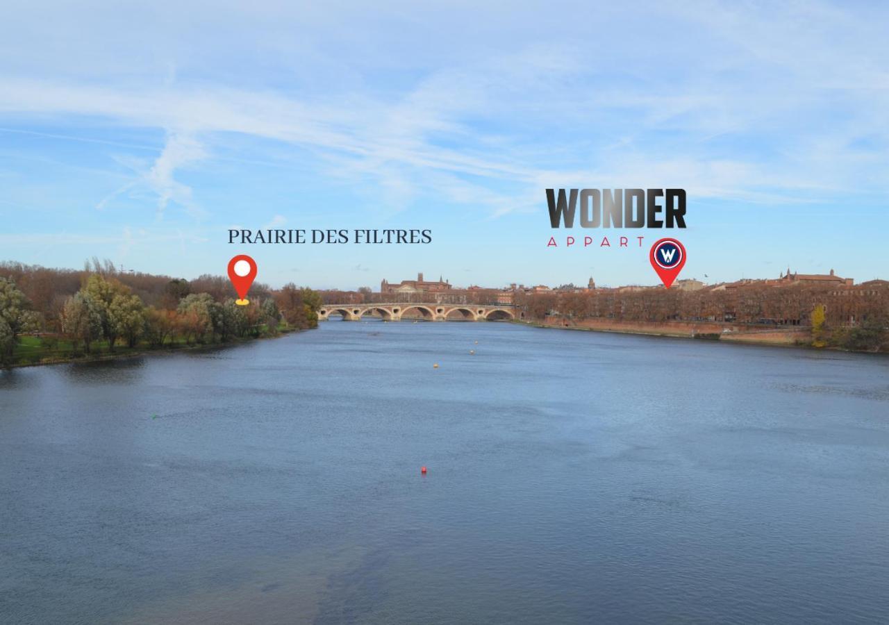 404 - Wonder Appart - Vue Garonne - Тулуза Екстериор снимка