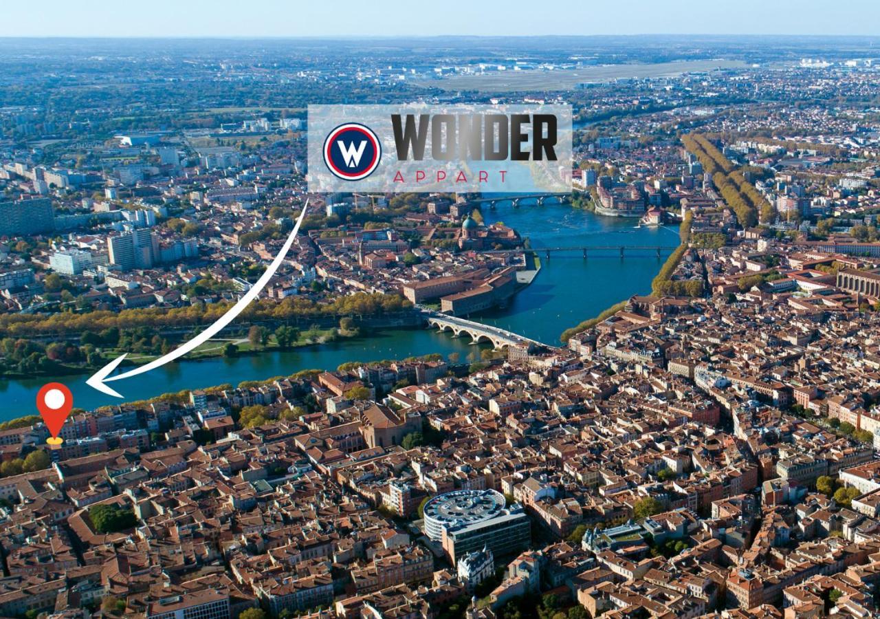 404 - Wonder Appart - Vue Garonne - Тулуза Екстериор снимка
